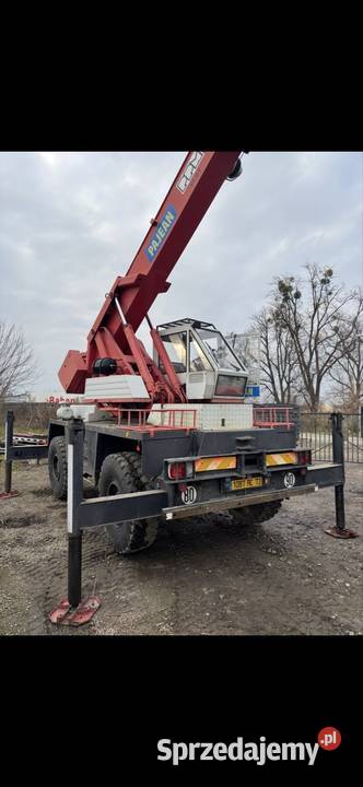 Dźwig samojezdny ppm terex 4x4 Puławy