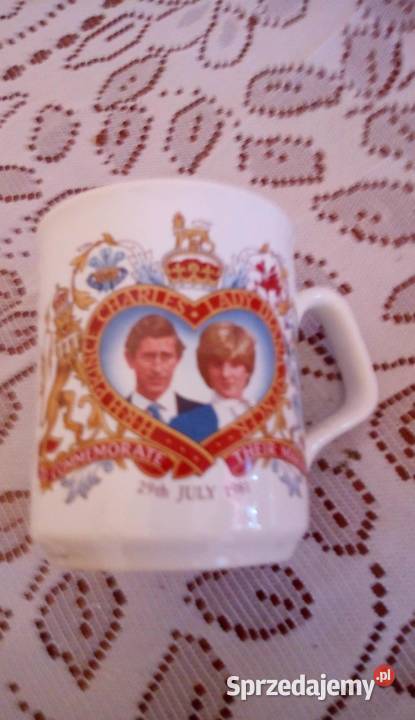Kubek Kolekcjonerski Książę KAROL i KSIĘŻNA sprzedam