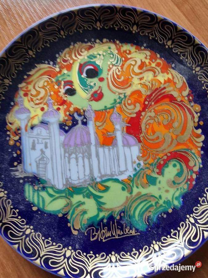 talerze ozdobne