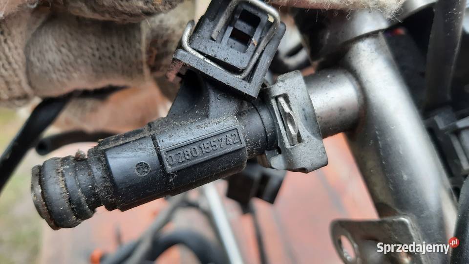 wtrysk wryski listwa komplet z wiązką mercedes S osobowe dolnośląskie Korzeńsko
