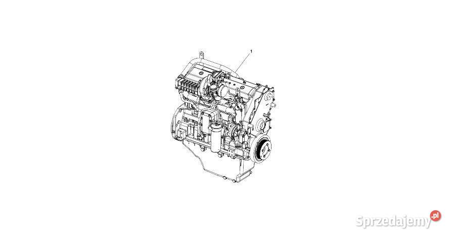 John Deere 9470RX Silnik wysokopręźny RG39652 Pozostałe Jastrzębniki