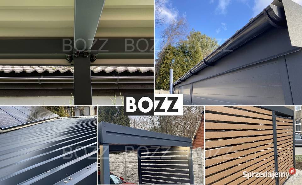 Wiata garażowa samochodowa carport producent Wrocław