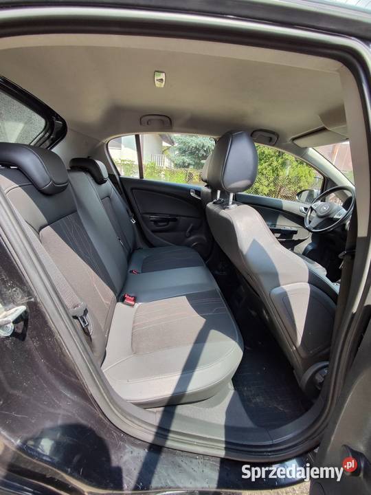 Opel Corsa D 12 2012r 129000 śliczna czarny mazowieckie