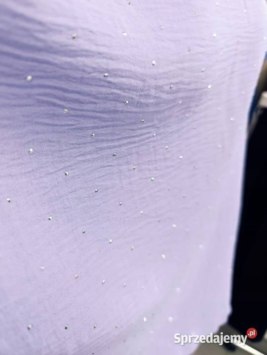 Bluzka damska z kryształkami Duże rozmiary Pątnów