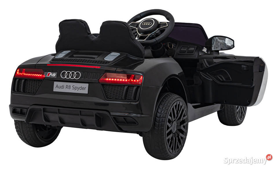 Audi R8 Policja na akumulator dzieci autko świętokrzyskie Łopuszno
