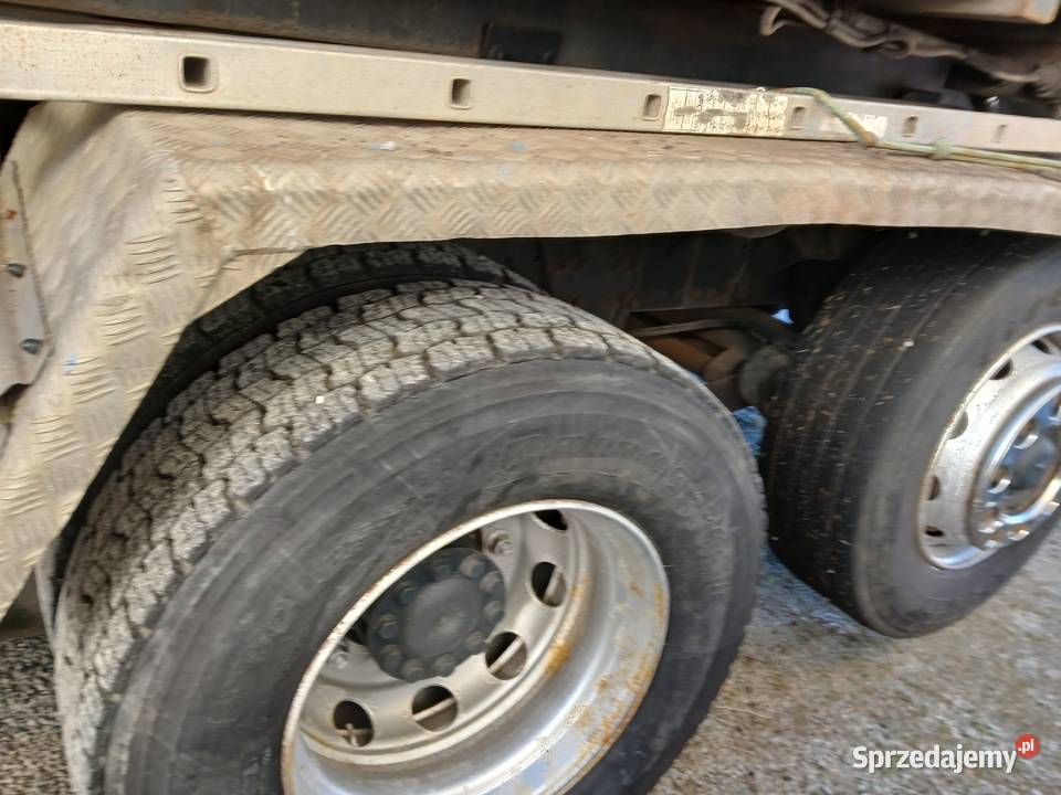 Hakowiec z dźwigiem 6x2 Mercedes 12000kg Warszawa