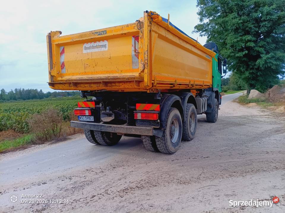 Maercdes actros 3341 6x6 wywtotka Sochaczew