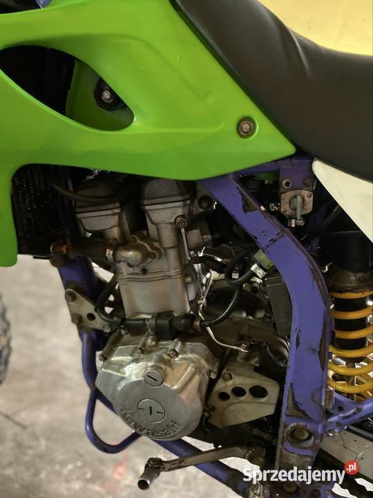 Kawasaki KLX 250E 1997 dużym serwisie rozrządu czterosuwowy Kawasaki Bystrzyca Kłodzka sprzedam