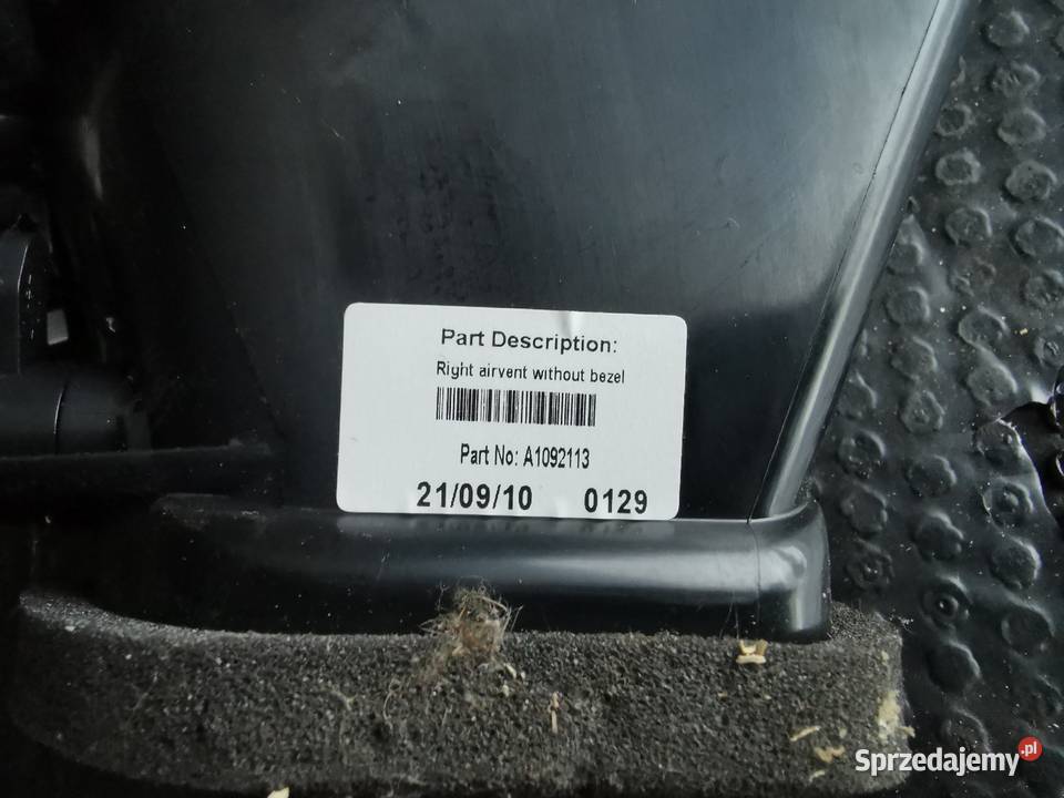 Kratka nawiewu dekor CITRON ds3 c3 prawa sprzedam