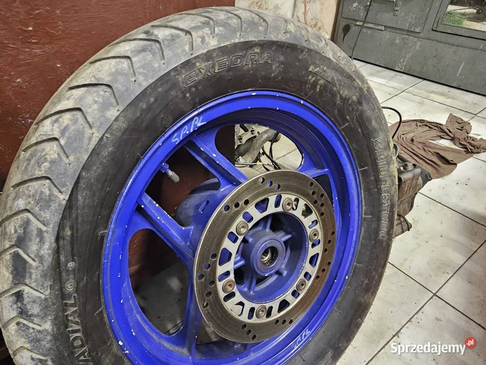 Kawasaki GPX 600 koło tył tylne tylnie opona dolnośląskie Jelenia Góra