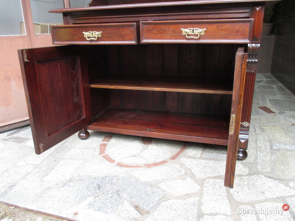 Witryna biurka szafki antyki Ostrzeszów