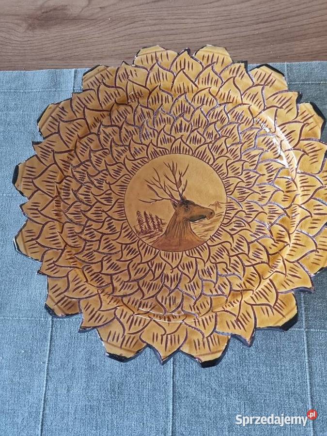 Salaterka Talerz Z Ceramiki Wola Podłężna