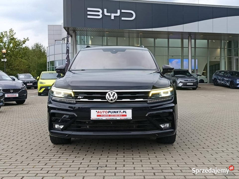 Volkswagen Tiguan Allspace 2021r 4Motion BLACK diesel śląskie Rybnik