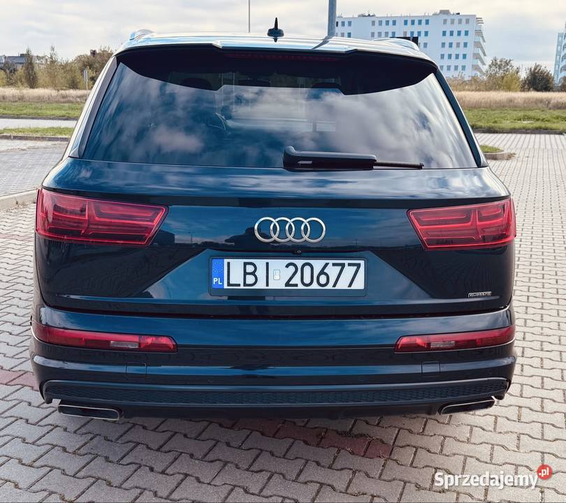 Audi Q7 30tdi quatrro salon Polska granatowy Lublin sprzedam