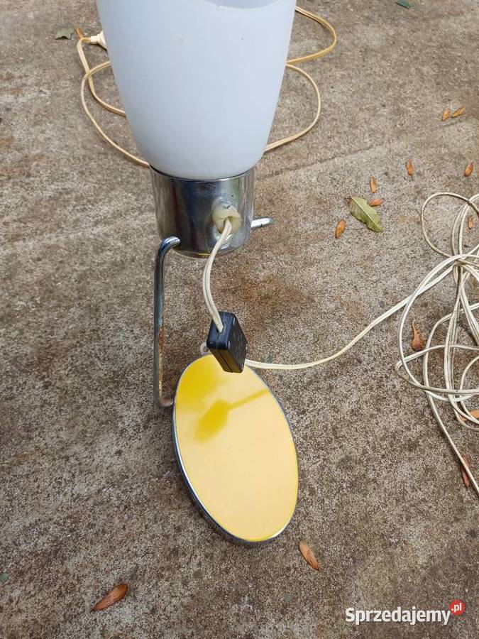 Retro lampka z 1967 roku firmy Drupol dolnośląskie Lubań