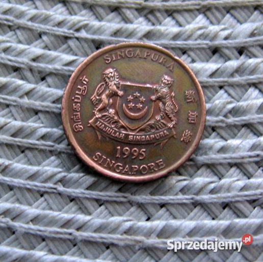 Singapur 1 Cent 1995r Kalisz sprzedam