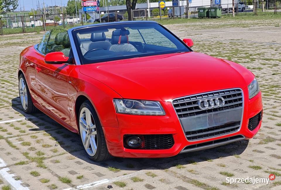 Audi A5 Cabrio 20 TDI 170 SLINE BiXenon LED PDC 136000km Łask