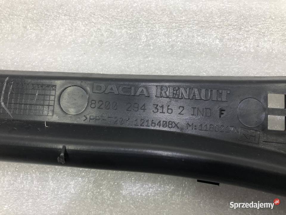 PODSZYBIE LEWE 8200294316 DACIA DUSTER I