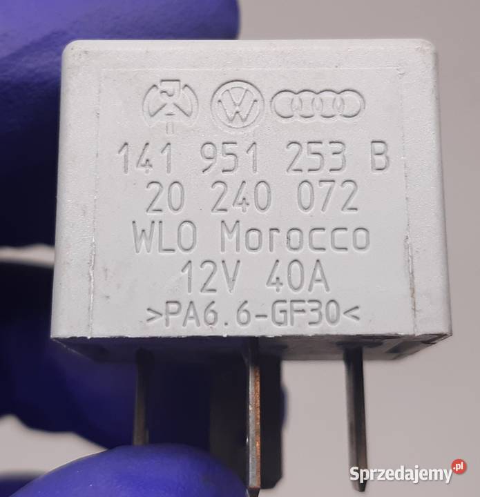 PRZEKAZNIK VW AUDI SEAT SKODA 141951253B Mielęcin