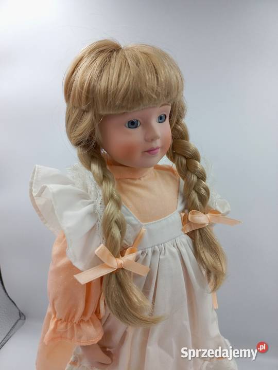 Przepiękna kolekcjonerska lalka porcelanowa Inowrocław