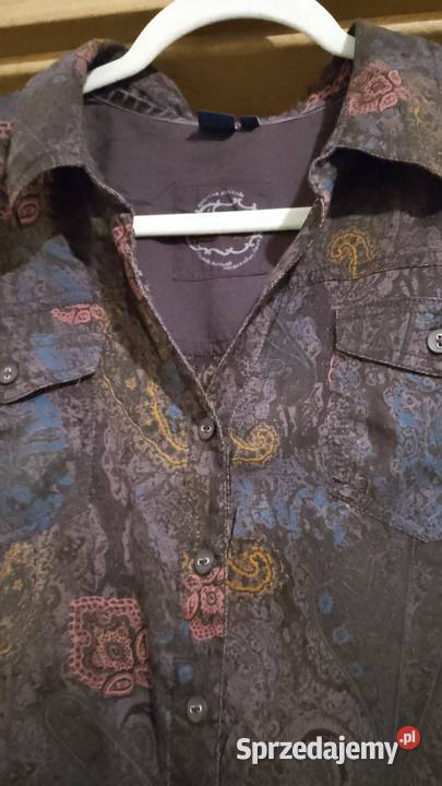 Bluzka damska koszulowa marki Cecil Kwiatki