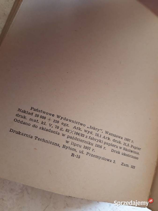 Zakochane z Marsylii Nolle Greffe ISKRY 1957 Bielsko-Biała