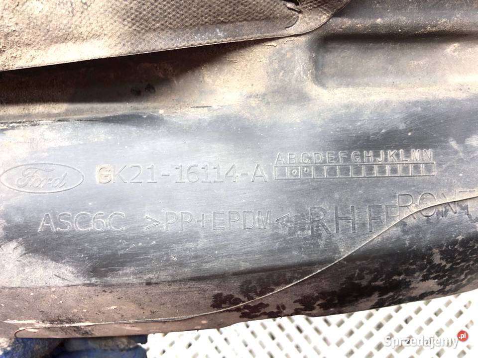 NADKOLE PRAWY PRZÓD FORD TRANSIT CUSTOM I