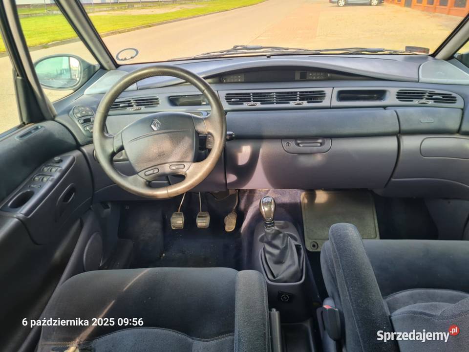 RENAULT ESPACE ładne z gazem 2001r Espace Grajewo