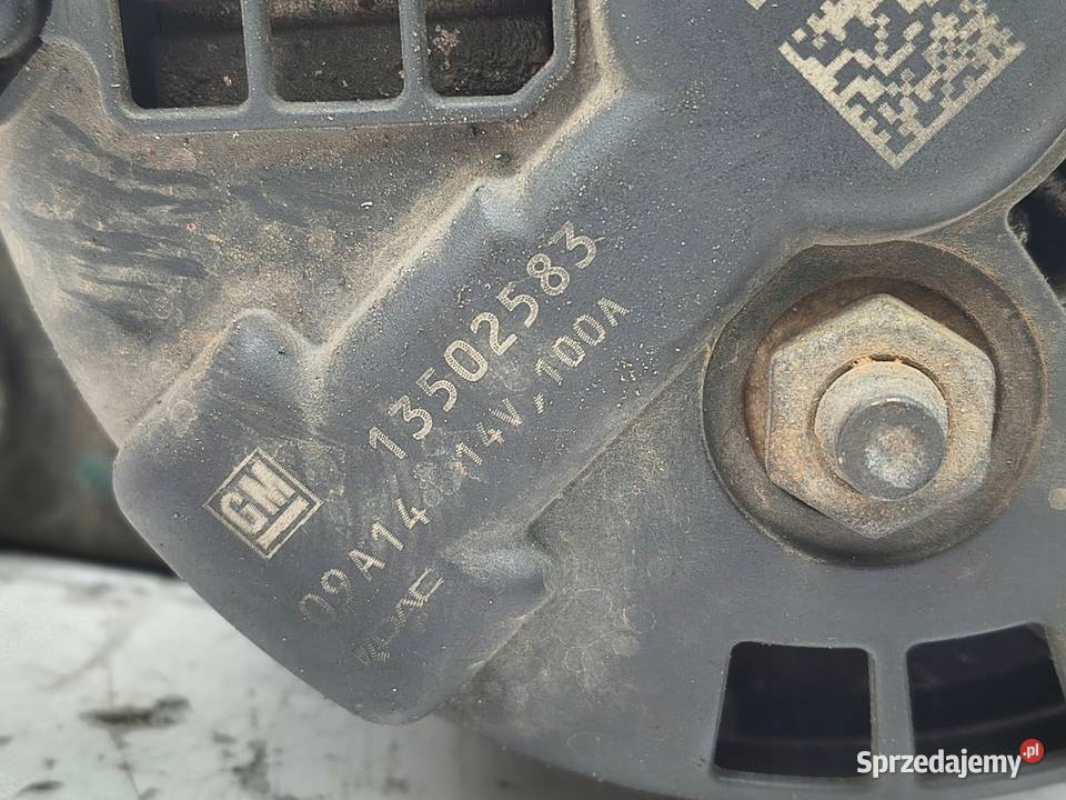 ALTERNATOR Opel Insignia A 20 CDTI 13502583 GM Chełm