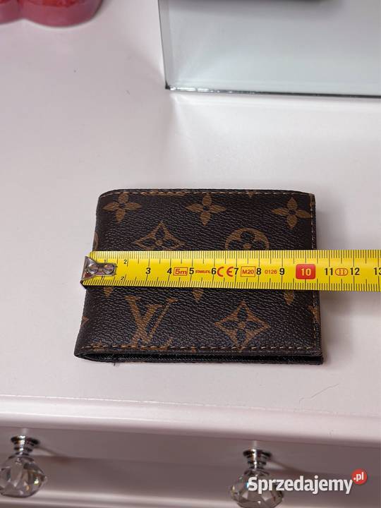 Portfel LV Louis Vuitton brązowy nowy logowany
