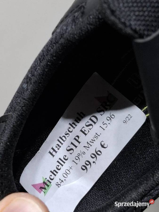 Nowe buty 38 robocze UPower Michelle bezpieczne Półbuty Półbuty Kraków
