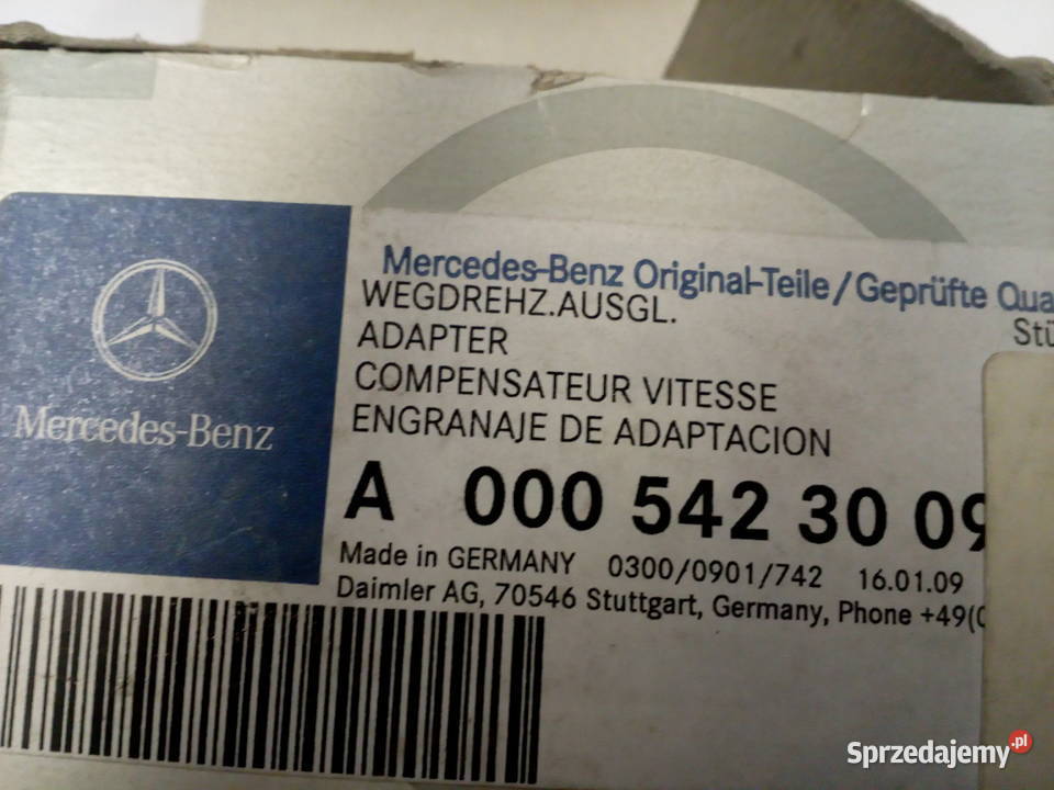 0005423009 Przekładnia licznika 10827