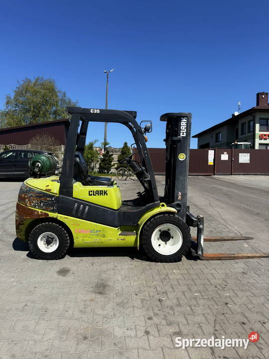 wózek widłowy CLARK G35L LPG Triplex 46m 2008r Działoszyn