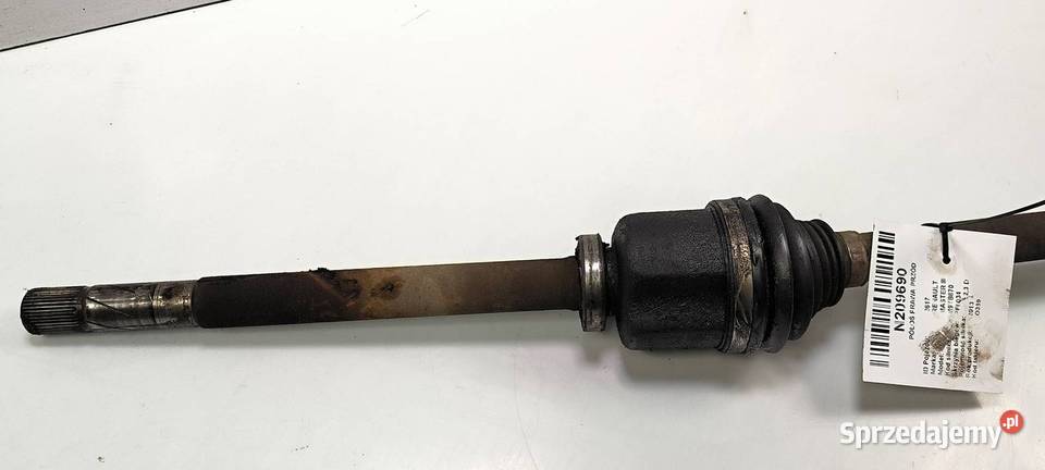 PÓŁOŚ PRAWA PRZÓD RENAULT MASTER III REZERWACJA Lipno