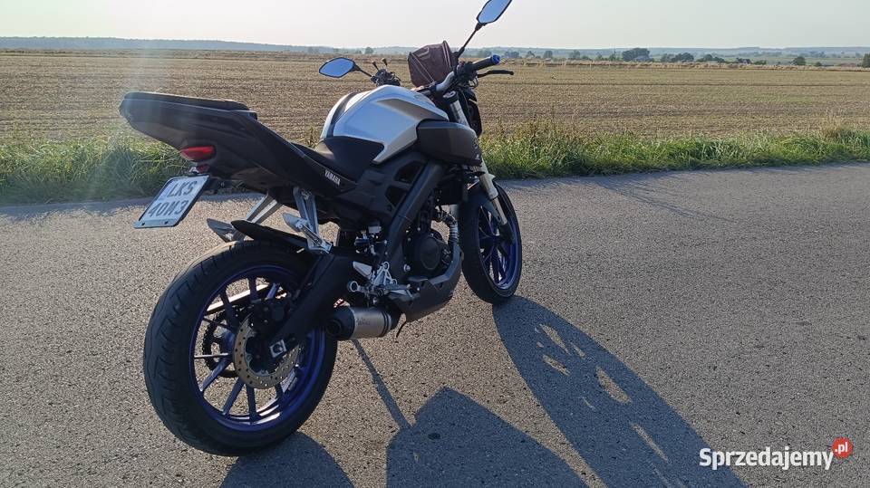 Yamaha MT125 Leo Vince Puig Żółkiewka-Osada