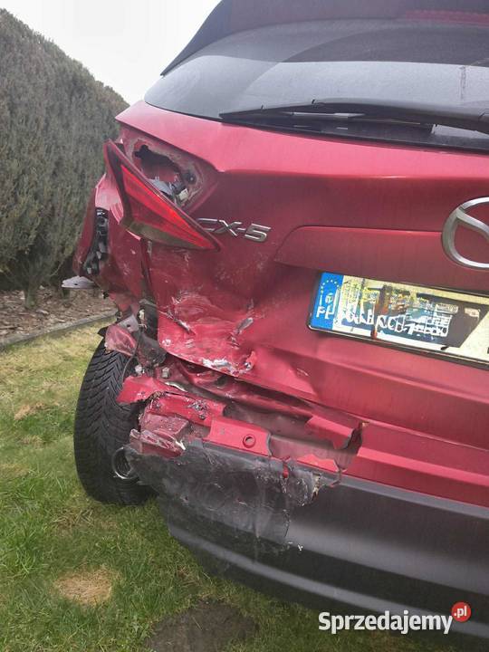 Sprzedam uszkodzoną Mazdę CX5 Zagrody Łukówieckie