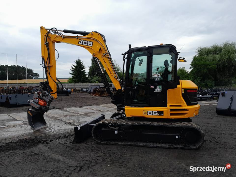 JCB 86C2 ROTOTILT 2020R KOPARKA GĄSIENICOWA CAT Krotoszyn