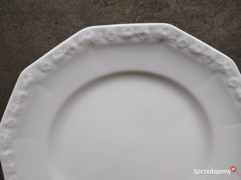 Rosenthal Biała Maria talerz deserowy wielkopolskie Kalisz