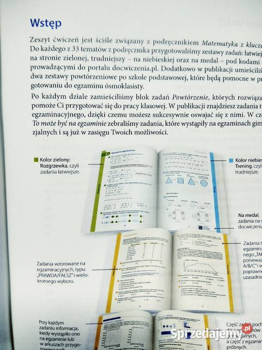 Matematyka z kluczem 8 ćwiczenia szkolne