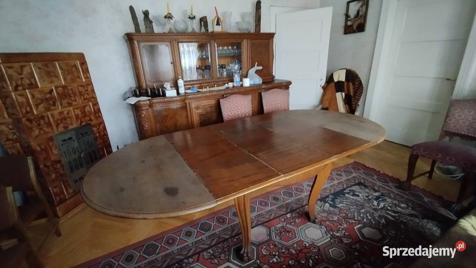 Piękny komplet do jadalni antyk Zabrze