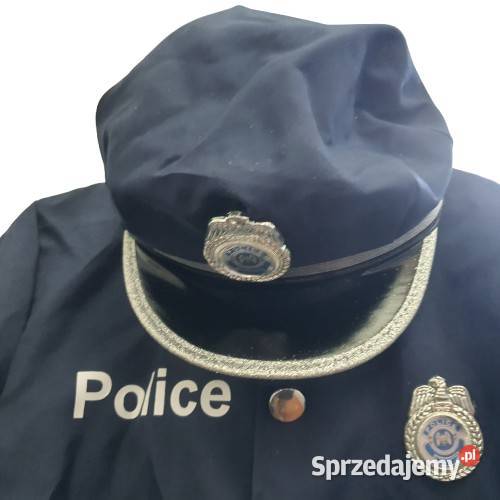 Strój kombinezon policjant stróż prawa 146 Rozmiar 146 śląskie sprzedam