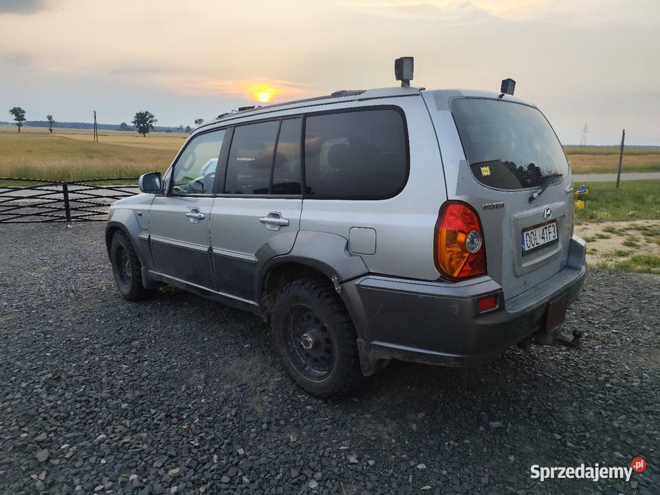 Hyundai Terracan 4x4 LSD blokada mostu Łowoszów