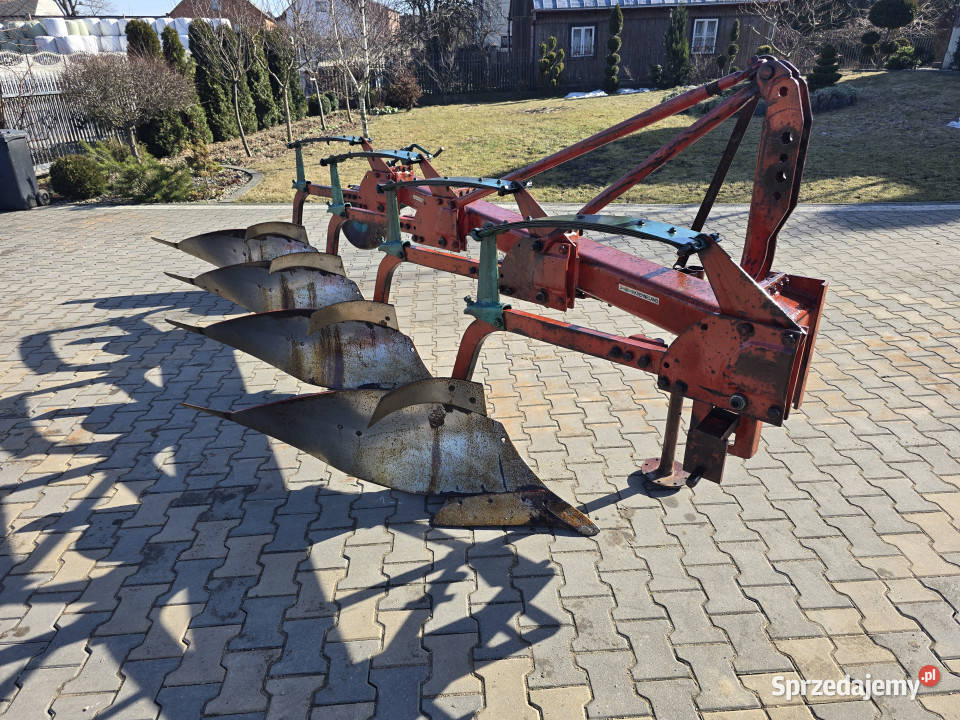 Pług 4 skibowy KVERNELAND K5 resor Baliki