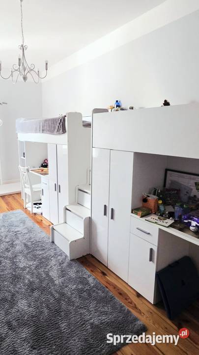 Łóżko Piętrowe z Biurkiem Kiki 5 90x200 Materac lubuskie sprzedam