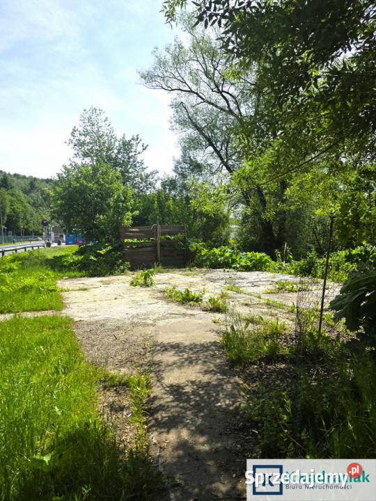 sprzedaży działki 956m2 Krościenko handlowo-usługowa sprzedam