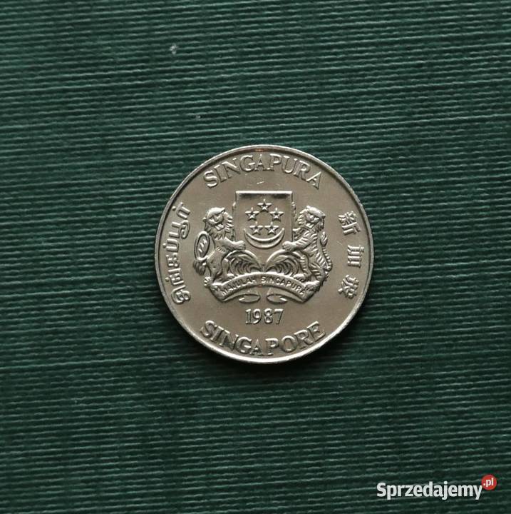 SINGAPUR 20 centów 1987r Gliwice