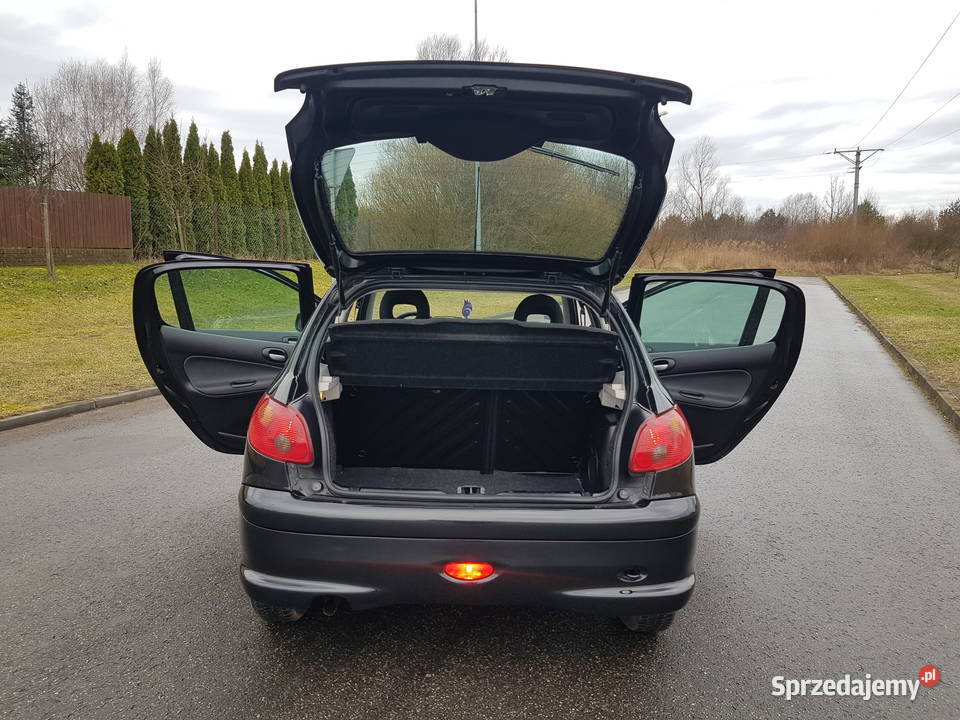 PEUGEOT 206 JBL 14B 8V ZAREJESTROWANY ALU KLIMA sprowadzony Końskie