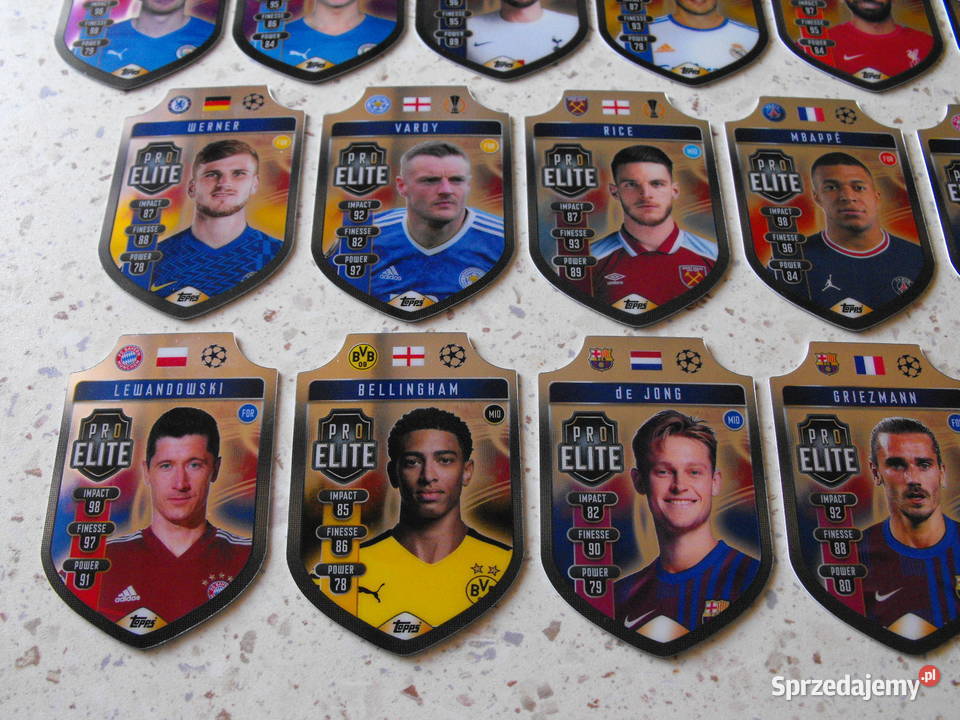 MATCH ATTAX topps komplet PRO ELITE Champions