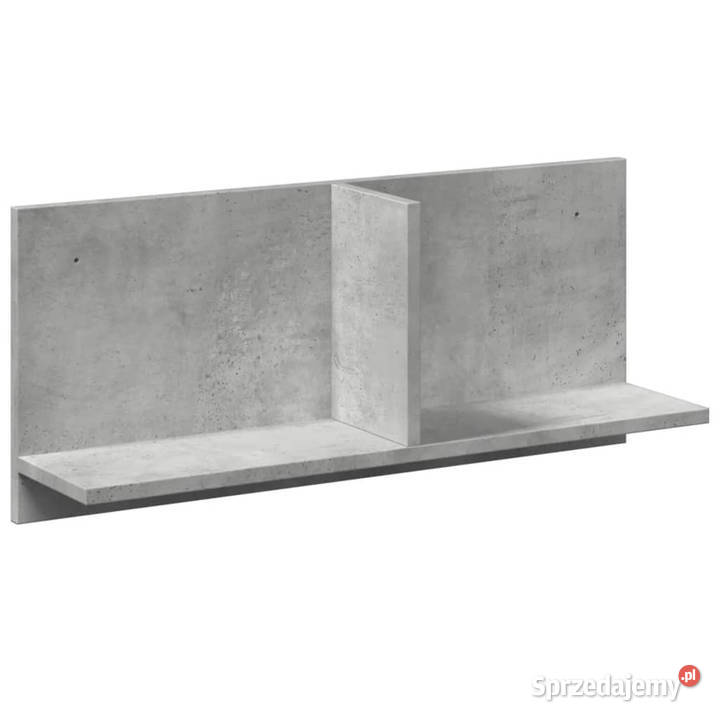 Półka ścienna 70x165x30 szarość betonu WM854853 sprzedam