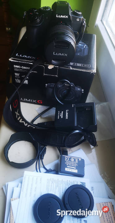 Panasonic DMCG80M Lumix bezlusterkowy aparat Zawiercie